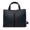 Tommy Hilfiger Γυναικεία Τσάντα Th Legacy Satchel AW0AW16873 DW6 Μπλε