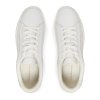Tommy Hilfiger Γυναικείο Δερμάτινο Sneaker FW0FW08320 YBS Λευκό