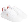 Calvin Klein Γυναικείο Δερμάτινο Sneaker YW0YW01670 0K6 Λευκό