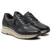 Tamaris Leather Sneaker 1-23711-42 003 Black Leather