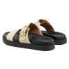 Tommy Hilfiger Leather Sporty Mule FW0FW08512 ACJ Εκρού