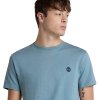 Timberland SS Dun-River Crew Tee A2BPR 758 Μπλε Ανοιχτό