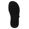 Tamaris Δερμάτινο Πέδιλο Flat 1-28704-44 003 Black Leather