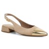 Tamaris Γυναικεία Δερμάτινα Mules 1-29400-44 402 Beige Comb