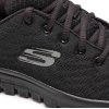 Skechers Get Connected 12615/BBK Μαύρο