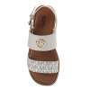 Michael Kors Παιδικό Πέδιλο Jagger Maxson MK02050256 Vanilla