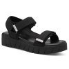 S.Oliver Flat Sport Πέδιλο 5-28706-44 001 Μαύρο