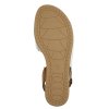 Jana 100% Comfort Γυναικείο Flat Πέδιλο 8-28160-42 100 Λευκό