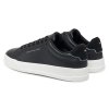 Tommy Hilfiger Ανδρικό Δερμάτινο Sneaker Th Court Lth Detail Ess FM0FM05367 BDS Μαύρο