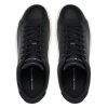 Tommy Hilfiger Ανδρικό Δερμάτινο Sneaker Th Court Lth Detail Ess FM0FM05367 BDS Μαύρο