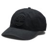 Timberland Cotton Canvas Baseball Cap A61UJ 001 Μαύρο