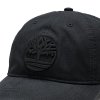 Timberland Cotton Canvas Baseball Cap A61UJ 001 Μαύρο