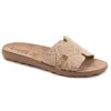 Fantasy Sandals Violeta S420 Rosegold Lizard