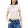 Tommy Hilfiger Γυναικείο T-Shirt DW0DW21422 YBH Μπεζ