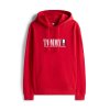 Tommy Hilfiger Ανδρικό Φούτερ DM0DM22144 XLE Κόκκινο