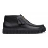 Clarks Ανδρικό Casual Μποτάκι Torhill Hi 26178264 Black Leather