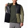 Columbia Ανδρική Ζακέτα Basin Butte™ Full Zip Fleece II 2101761 397 Stone Green