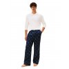 Tommy Hilfiger Σετ Ανδρικές Πιτζάμες UM0UM03592 0V0 Μπλε/Εκρου